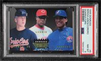 Cal Ripken Jr., Barry Larkin, Wil Cordero [PSA 8 NM‑MT]