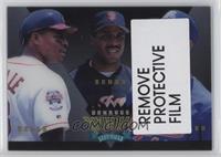 Barry Bonds, Moises Alou, Albert Belle