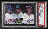 Kirby Puckett, Paul O'Neill, Tony Gwynn [PSA 9 MINT]