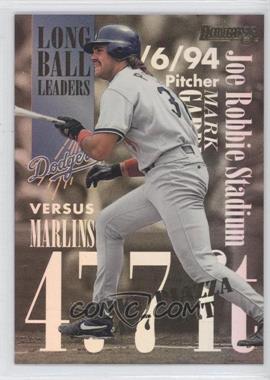 1995 Donruss - Long Ball Leaders #5 - Mike Piazza