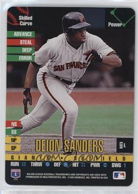 1995 Donruss Top of the Order - [Base] #_DESA - Deion Sanders