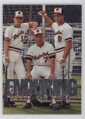 1995 Flair - Cal Ripken Jr. Enduring #4 - Billy Ripken, Cal Ripken Sr., Cal Ripken Jr.