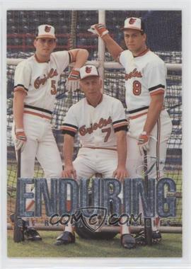 1995 Flair - Cal Ripken Jr. Enduring #4 - Billy Ripken, Cal Ripken Sr., Cal Ripken Jr.