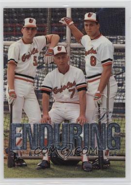 1995 Flair - Cal Ripken Jr. Enduring #4 - Billy Ripken, Cal Ripken Sr., Cal Ripken Jr.