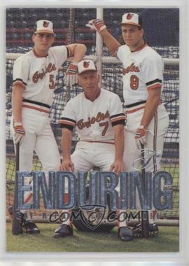 1995 Flair - Cal Ripken Jr. Enduring #4 - Billy Ripken, Cal Ripken Sr., Cal Ripken Jr.