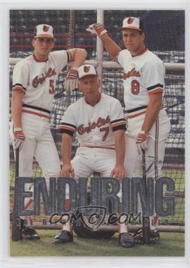 1995 Flair - Cal Ripken Jr. Enduring #4 - Billy Ripken, Cal Ripken Sr., Cal Ripken Jr.