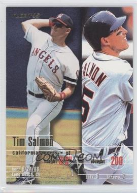 1995 Fleer - [Base] #235.2 - Tim Salmon (Promo: 1993 and 1994 in black)