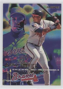 1995 Fleer - [Base] #305 - David Justice