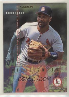 1995 Fleer - [Base] #509.1 - Ozzie Smith (Base)