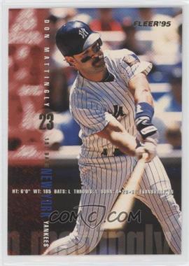 1995 Fleer - [Base] #76 - Don Mattingly