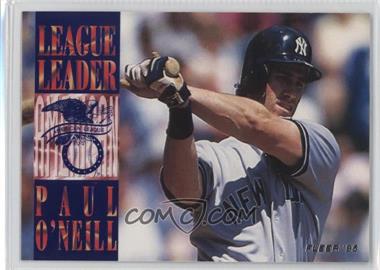 1995 Fleer - League Leader #1 - Paul O'Neill