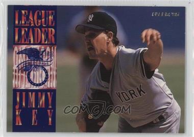 1995 Fleer - League Leader #4 - Jimmy Key