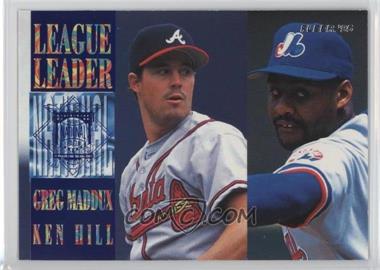 1995 Fleer - League Leader #9 - Greg Maddux, Ken Hill