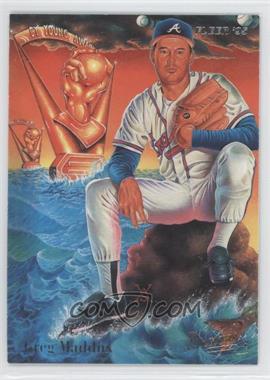 1995 Fleer - Pro-Vision #4 - Greg Maddux