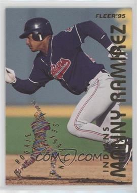 1995 Fleer - Rookie Sensation #14 - Manny Ramirez