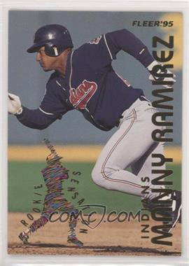 1995 Fleer - Rookie Sensation #14 - Manny Ramirez