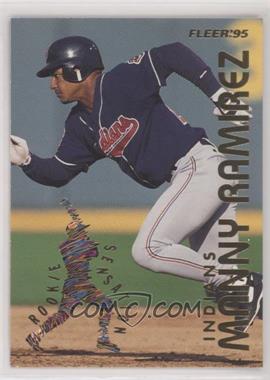 1995 Fleer - Rookie Sensation #14 - Manny Ramirez