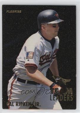 1995 Fleer - Team Leaders #1 - Cal Ripken Jr., Mike Mussina