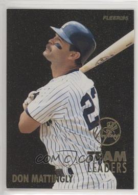 1995 Fleer - Team Leaders #10 - Don Mattingly, Jimmy Key