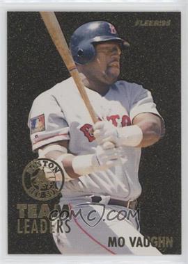 1995 Fleer - Team Leaders #2 - Mo Vaughn, Roger Clemens