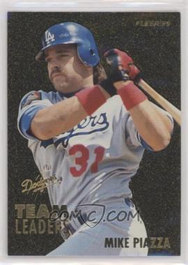 1995 Fleer - Team Leaders #21 - Mike Piazza, Ramon Martinez