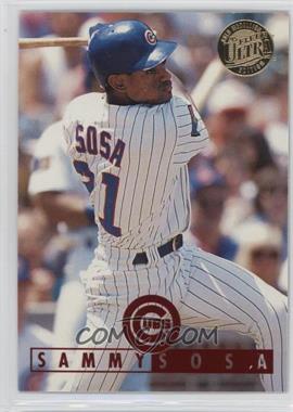 1995 Fleer Ultra - [Base] - Gold Medallion Edition #139 - Sammy Sosa