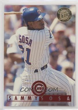 1995 Fleer Ultra - [Base] - Gold Medallion Edition #139 - Sammy Sosa