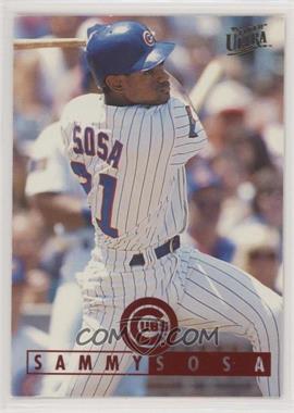 1995 Fleer Ultra - [Base] #139 - Sammy Sosa [EX to NM]