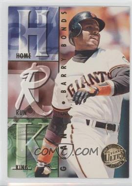 1995 Fleer Ultra - Home Run King - Gold Medallion Edition #8 - Barry Bonds