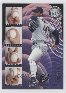 1995 Fleer Ultra - Strikeout King - Gold Medallion Edition #1 - Andy Benes