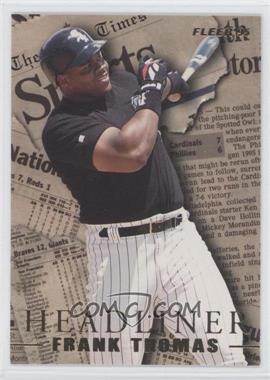 1995 Fleer Update - Headliners #18 - Frank Thomas