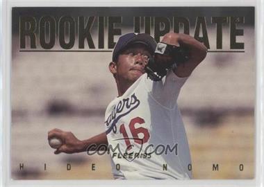 1995 Fleer Update - Rookie Update #7 - Hideo Nomo