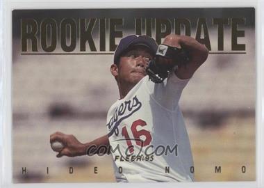 1995 Fleer Update - Rookie Update #7 - Hideo Nomo