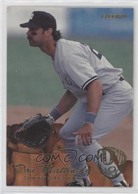 1995 Fleer Update - Smooth Leather #7 - Don Mattingly