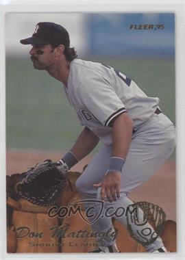 1995 Fleer Update - Smooth Leather #7 - Don Mattingly