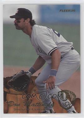 1995 Fleer Update - Smooth Leather #7 - Don Mattingly