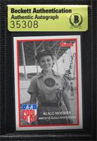 Alice Hoover [BAS Beckett Auth Sticker]
