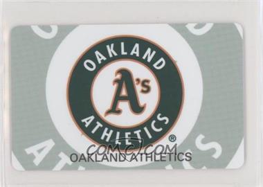 1995 GTS MLB Logo Phone Cards - [Base] #OAK - Oakland Athletics Team