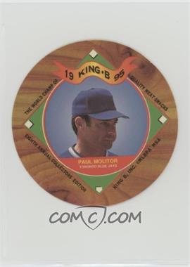 1995 King-B Collector's Edition Discs - [Base] #14 - Paul Molitor