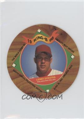 1995 King-B Collector's Edition Discs - [Base] #7 - Lenny Dykstra