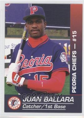 1995 Kroger Peoria Chiefs - [Base] #_JUBAL - Juan Ballara