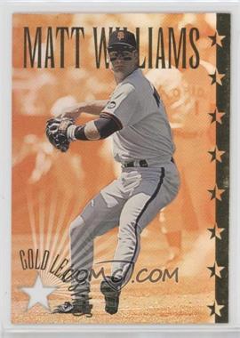 1995 Leaf - Gold Leaf All-Stars #14 - Matt Williams /10000