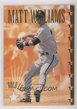 1995 Leaf - Gold Leaf All-Stars #14 - Matt Williams /10000