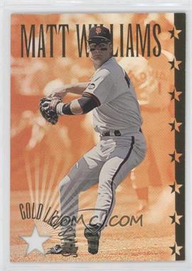 1995 Leaf - Gold Leaf All-Stars #14 - Matt Williams /10000