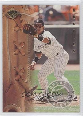 1995 Leaf - Great Gloves #5 - Andres Galarraga