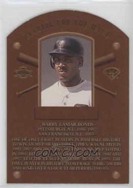 1995 Leaf - Heading for the Hall #4 - Barry Bonds /5000