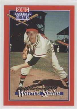 1995 MLB Players Alumni Sonic/Pepsi Baseball Greats - [Base] #_WASP - Warren Spahn
