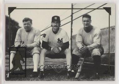 1995 Megacards Babe Ruth - [Base] #13 - Babe Ruth, Don Mattingly, Lou Gehrig [Noted]