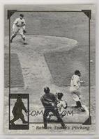 Babe Ruth (Walter Johnson Pitching) [EX to NM]