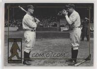 Babe Ruth, Lou Gehrig [EX to NM]